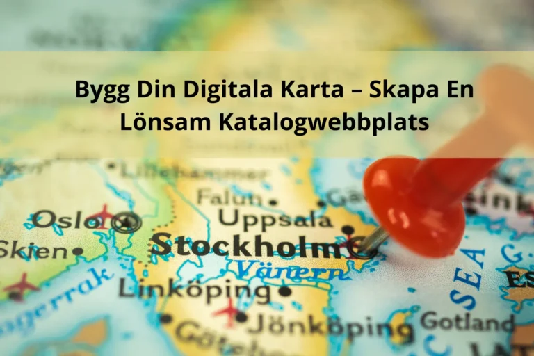 skapa katalogwebbplats